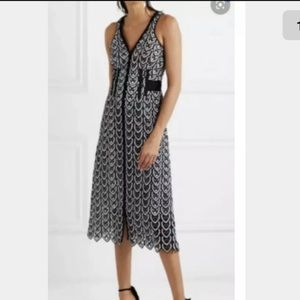 Self Portrait Crochet Dress